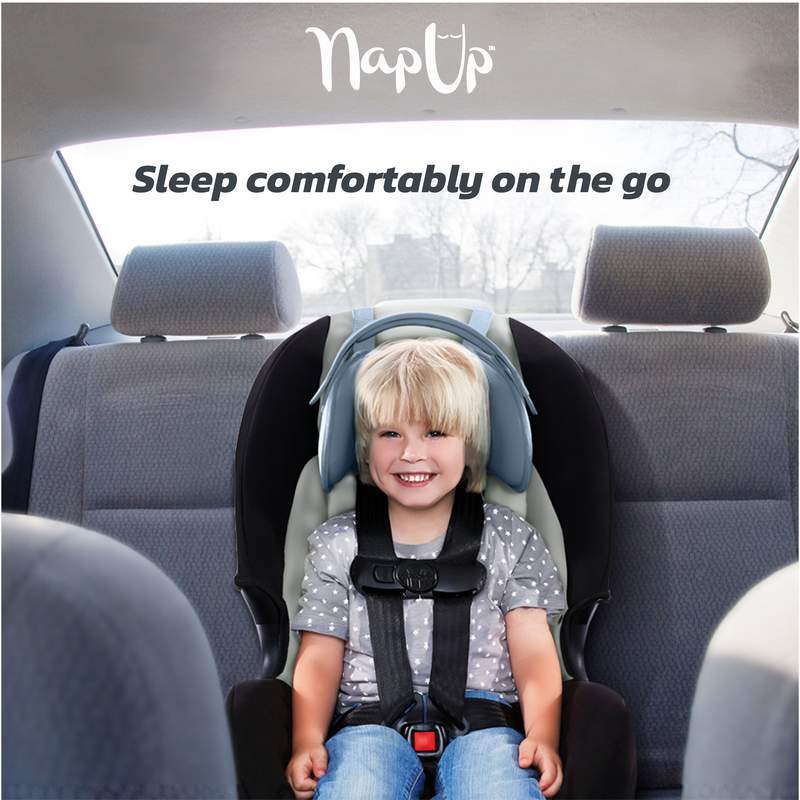 สายรัดประคองศีรษะ NAP UP สีเทา_2